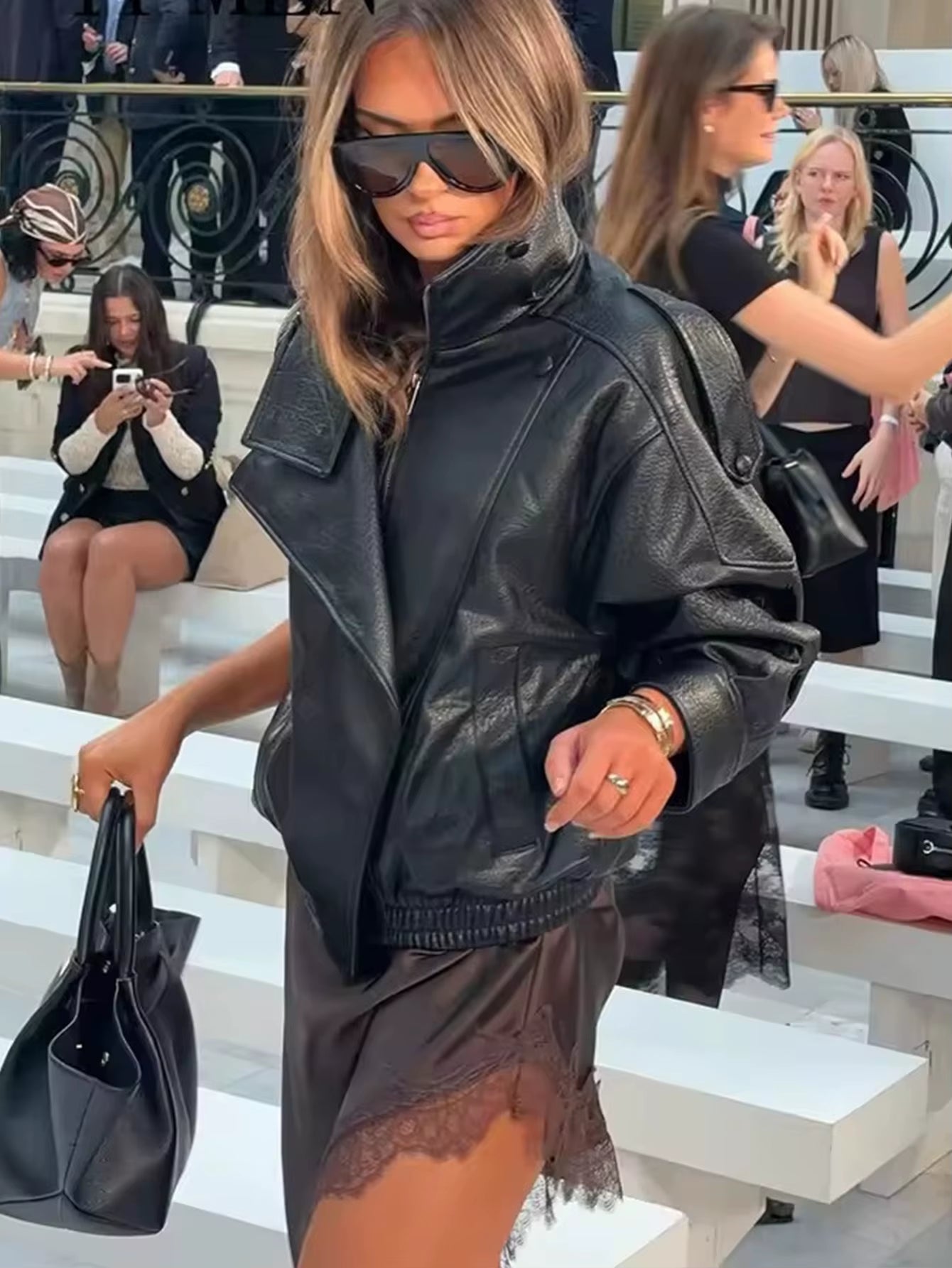  Chic Black Faux Jacket 